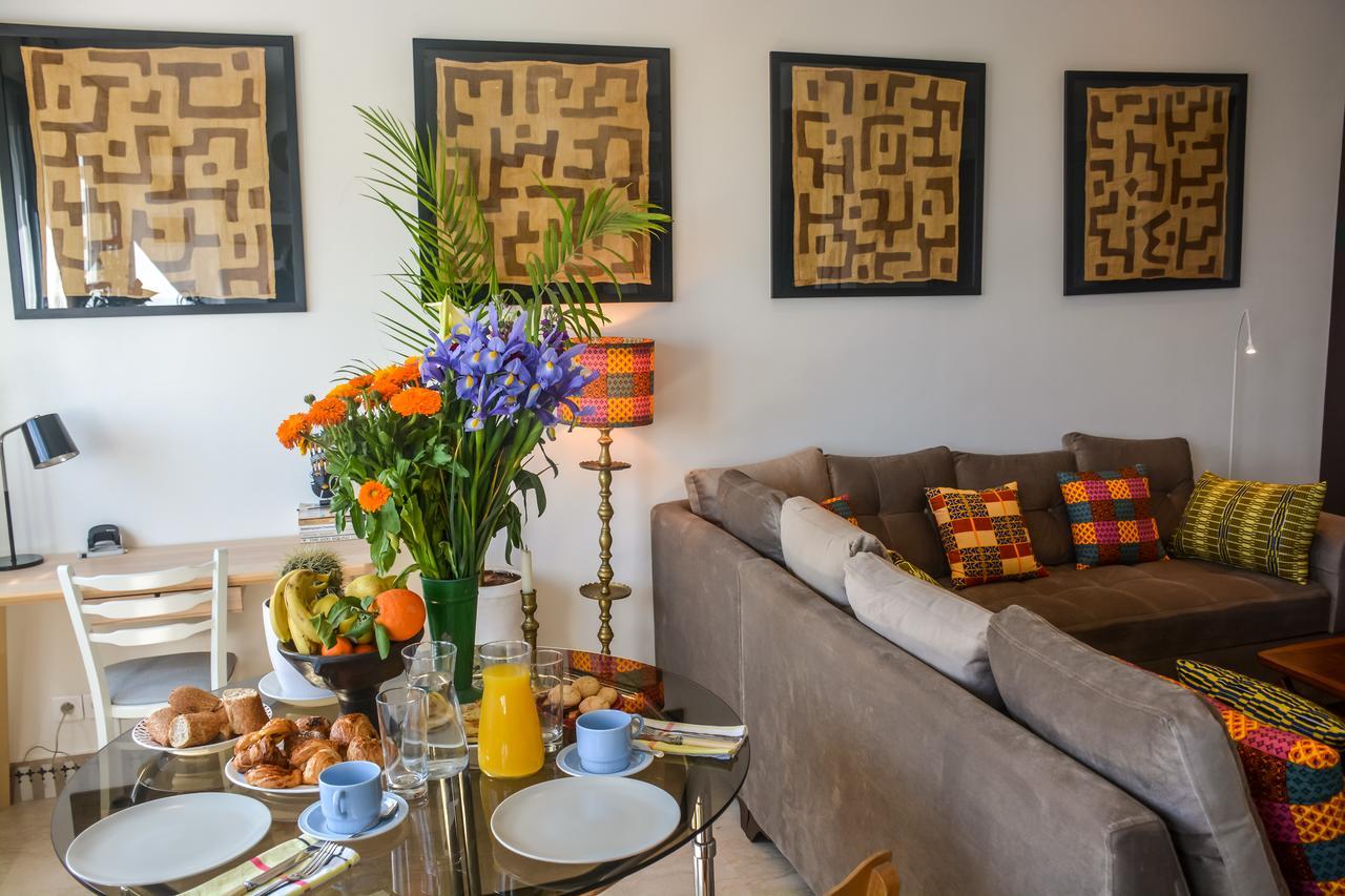 Appartement Moderne Moroccan/African Decoration Casablanca Exterior foto